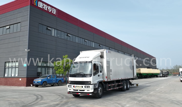 Isuzu Fully Automated Temperature-Controlled Poultry Transport Truck