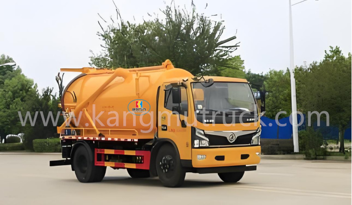 Dongfeng Dolika 10Cbm Sewage Suction Truck