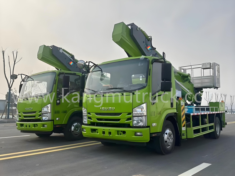 ISUZ 33-Meter Seven-Section Boom Aerial Lift Truck