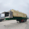 11.8 Meter Bulk Feed Trailer with Auger Conveyor And Self Generating Power Supply