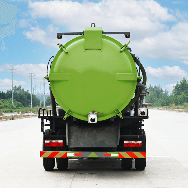Dongfeng 3000 Liters Vacuum Sewer Cleaning Sewerage Tank Septic Sewage Suction Truck