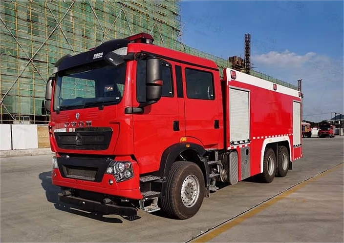 HOWO 6*4 12000 Liters Foam Water Tank Fire Fighting Truck 