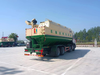 Dongfeng 4 άξονες χύδην φορτηγό τροφοδοσίας