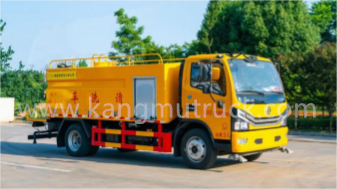 Dongfeng Dolika D7 8Cbm High Pressure Cleaning Truck