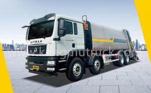 Sinotruk Sitrak 26 Cbm Compression Garbage Truck