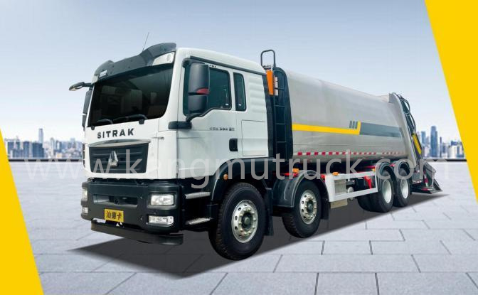  Sinotruk Sitrak 26 Cbm Compression Garbage Truck
