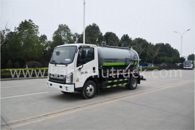Foton H2 4Cbm Sewage Suction Truck