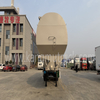 High-end 43cbm Carbon Steel And Aluminium Alloy Livestock Transport Trailer