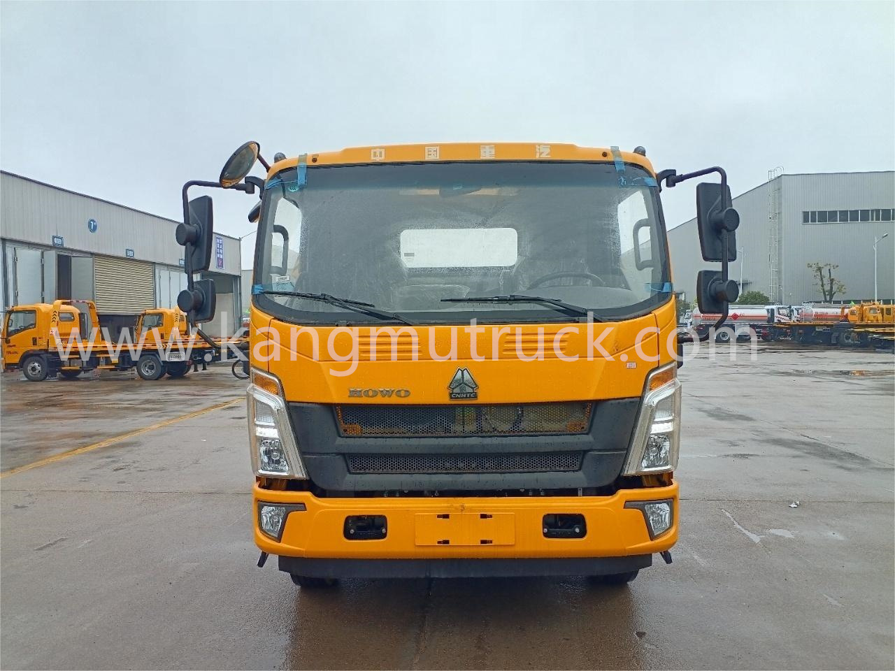 Howo 4500mm, kolkosová platforma Recovery Recovery Tow Truck