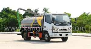 Dongfeng Dolika 5CBM Cesspit Emptier And Suction Truck