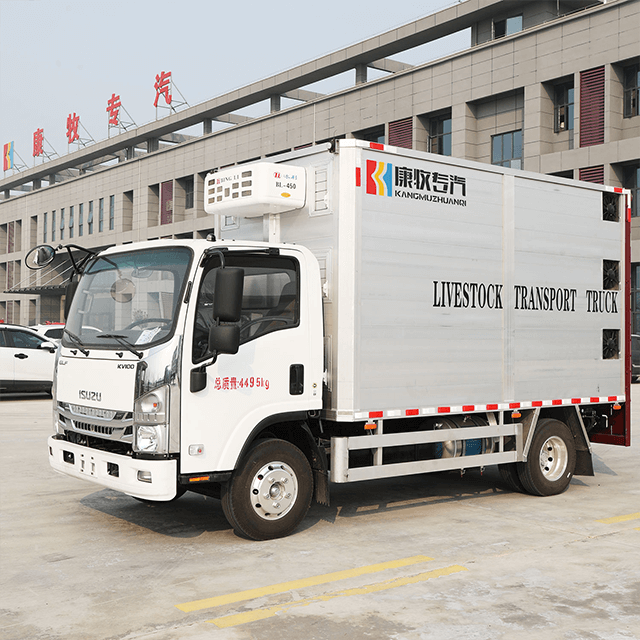 Isuz Livestock Poultry Animal Transport Truck