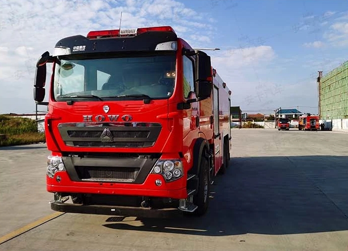 HOWO 6*4 12000 Liters Foam Water Tank Fire Fighting Truck 