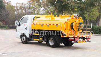 Dongfeng Tuyi 3Cbm Combi Sunction And Jetting Truck