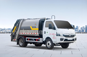 Dongfeng Tuyi 5Cbm Wheelbase 2800MM Compression Garbage Truck