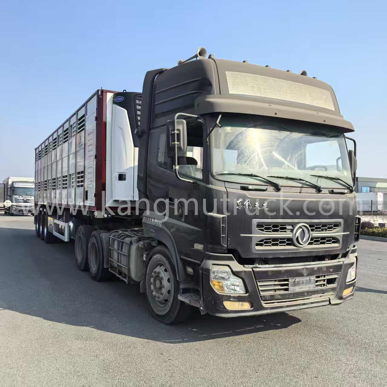 High-end Alluminiun Alloy Double-floor Livestock Transport Trailer