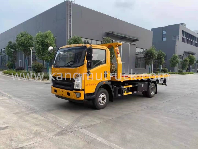 Premium HOWO 3800mm Wheelbase Wrecker Tow Truck