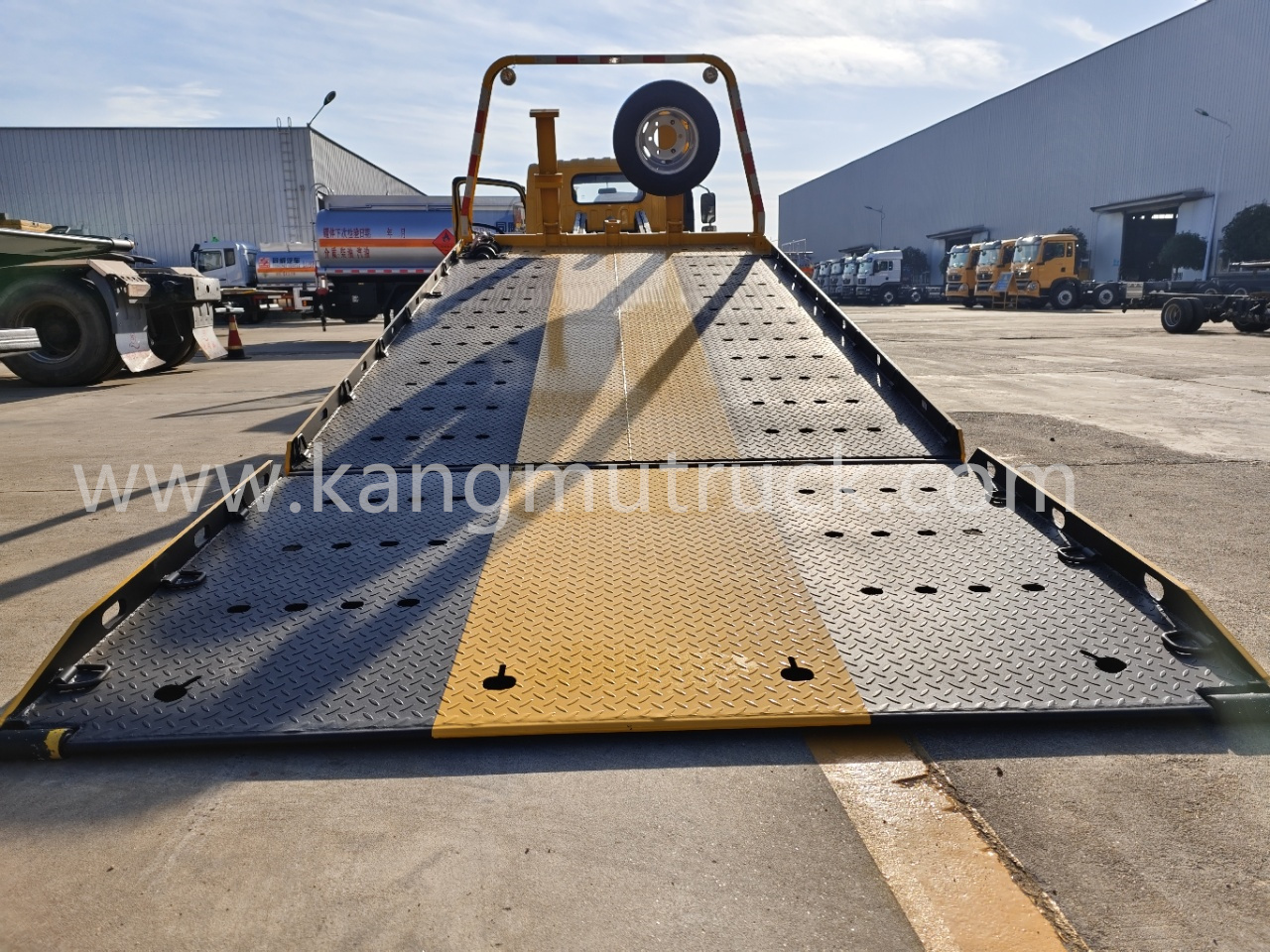 FAW 140HP Posuvná platforma Recovery Recovery Tow Truck Wrecker Tow Truck