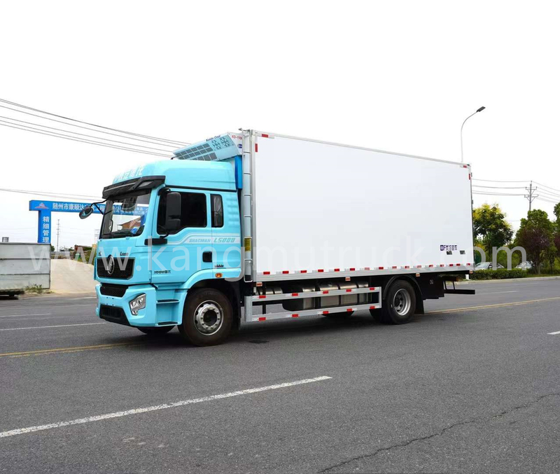 Shacman 6.8m 270hp 냉장 트럭 