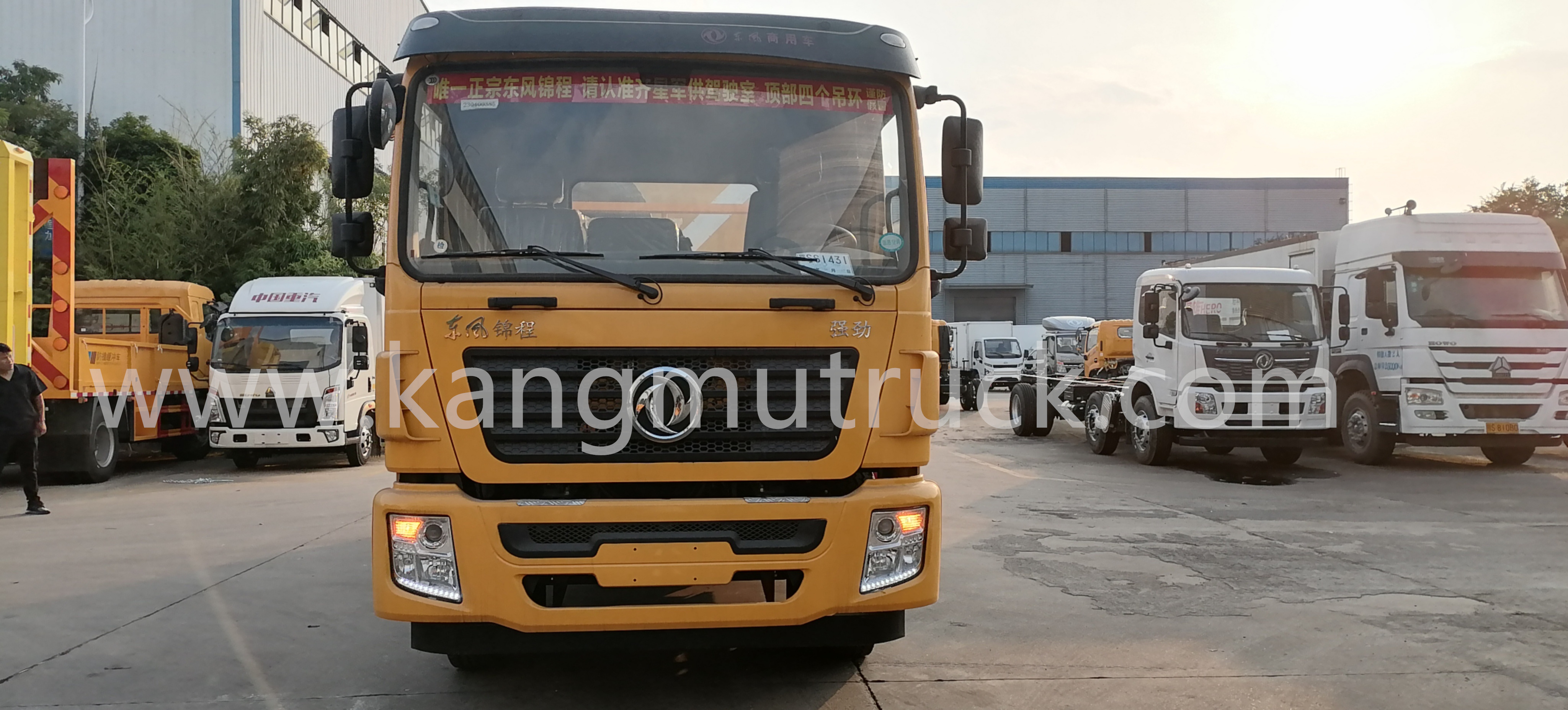 Dongfeng 100k Trck za preprečevanje trka proti zatiranju