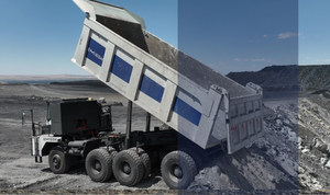115tons EV New Energy Intelligent Mining Dump Truck