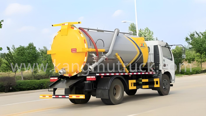Dongfeng Furuka 8Cbm Sewage Suction Truck