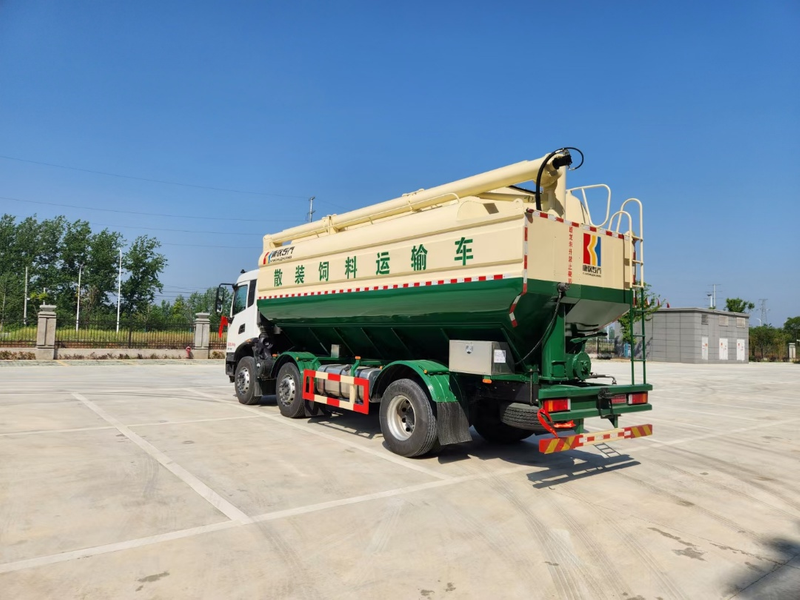 Dongfeng Changxing 3車軸バルクフィードトラック