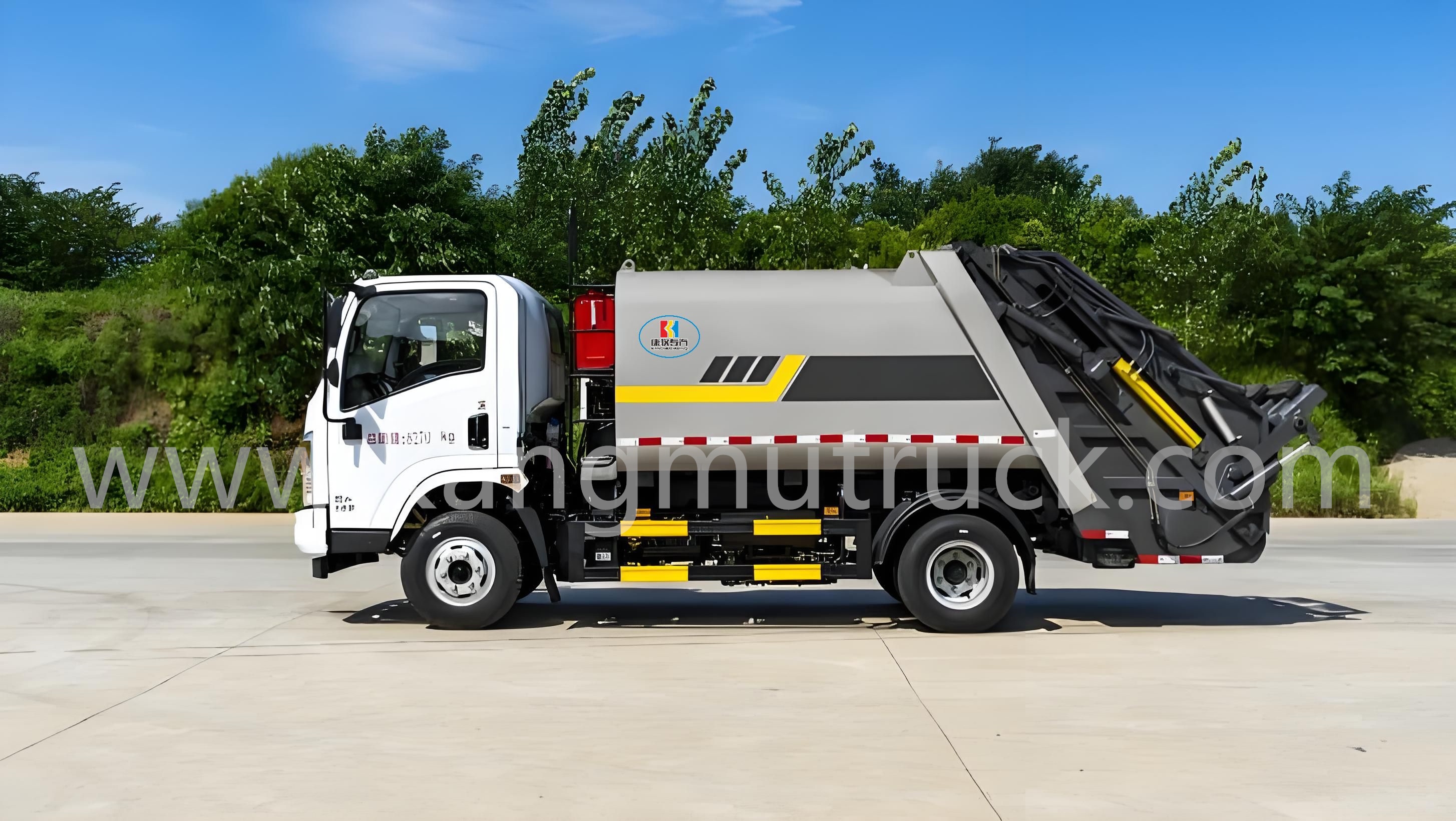 Dongfeng Huashen T1 7 Cbm Compression Garbage Truck