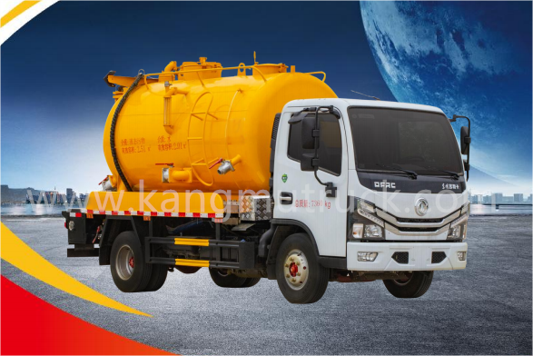 Dongfeng Dolika 6Cbm Combi Sunction And Jetting Truck 