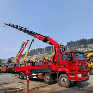Shacman Delong 28Tons Folding Folding Arm Crane Truck