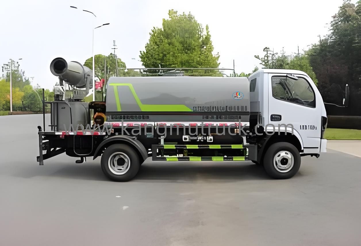 Dongfeng Furuka Yunnei 126Hp ឡានបាញ់ថ្នាំបាញ់ថ្នាំ 5CBM