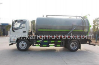 Foton Ollin Yunnei150HP 8Cbm Sewage Suction Truck