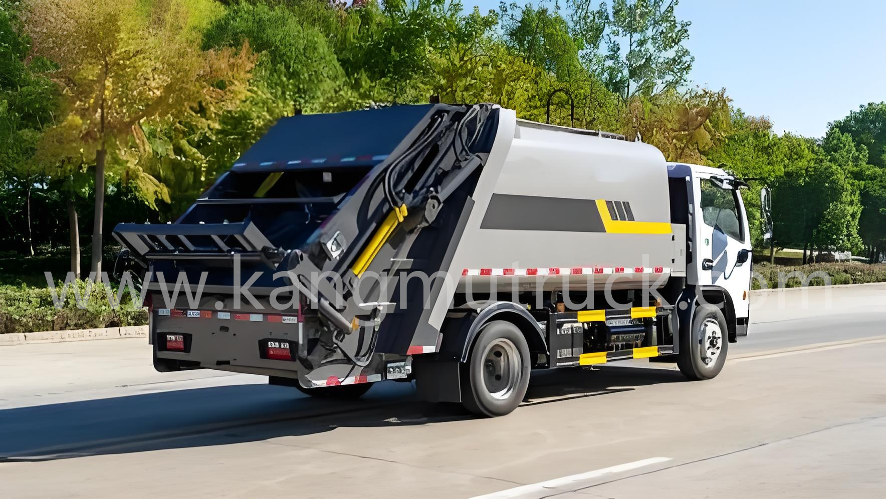 Dongfeng Dolika D7 10Cbm Compression Garbage Truck