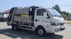 Dongfeng Tuyi 5Cbm Wheelbase 2800MM Compression Garbage Truck