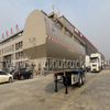 High-end 43cbm Carbon Steel And Aluminium Alloy Livestock Transport Trailer