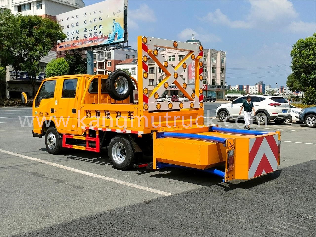JMC 70K/80K Anti-Collision Buffer Truck Collision Prevention Truck