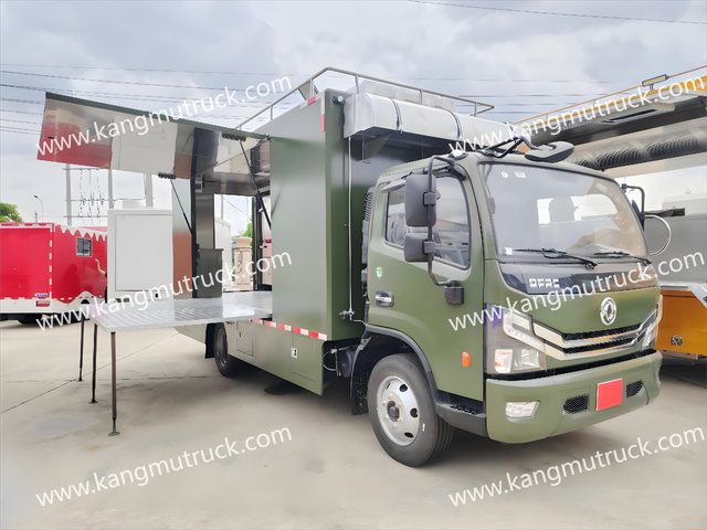 Dongfeng Dolika 3308mm Wheelbase cibum salsissimus vir vivens