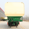3 Axles Diesel Generator Drives Bulk Feed Truck Trailer for Poultry Feed