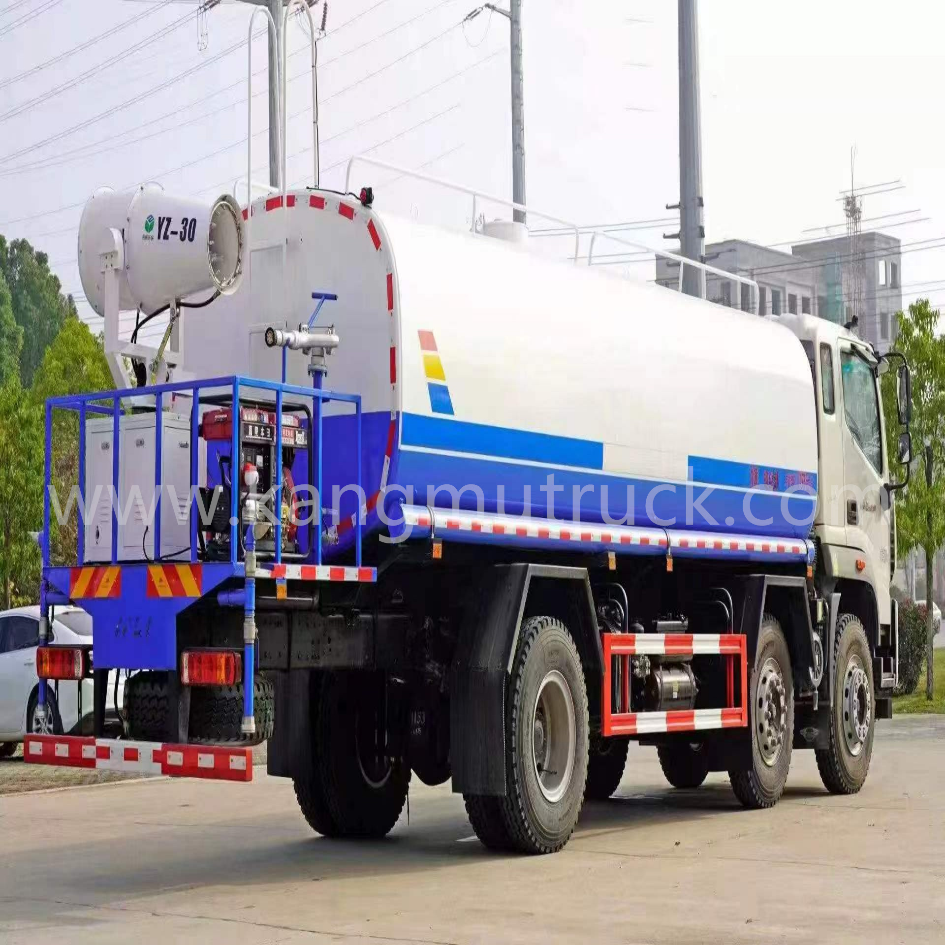 Foton Era Leader ES7 Light Three-Axle 22-Cubic-Meter Dust Suppression Truck