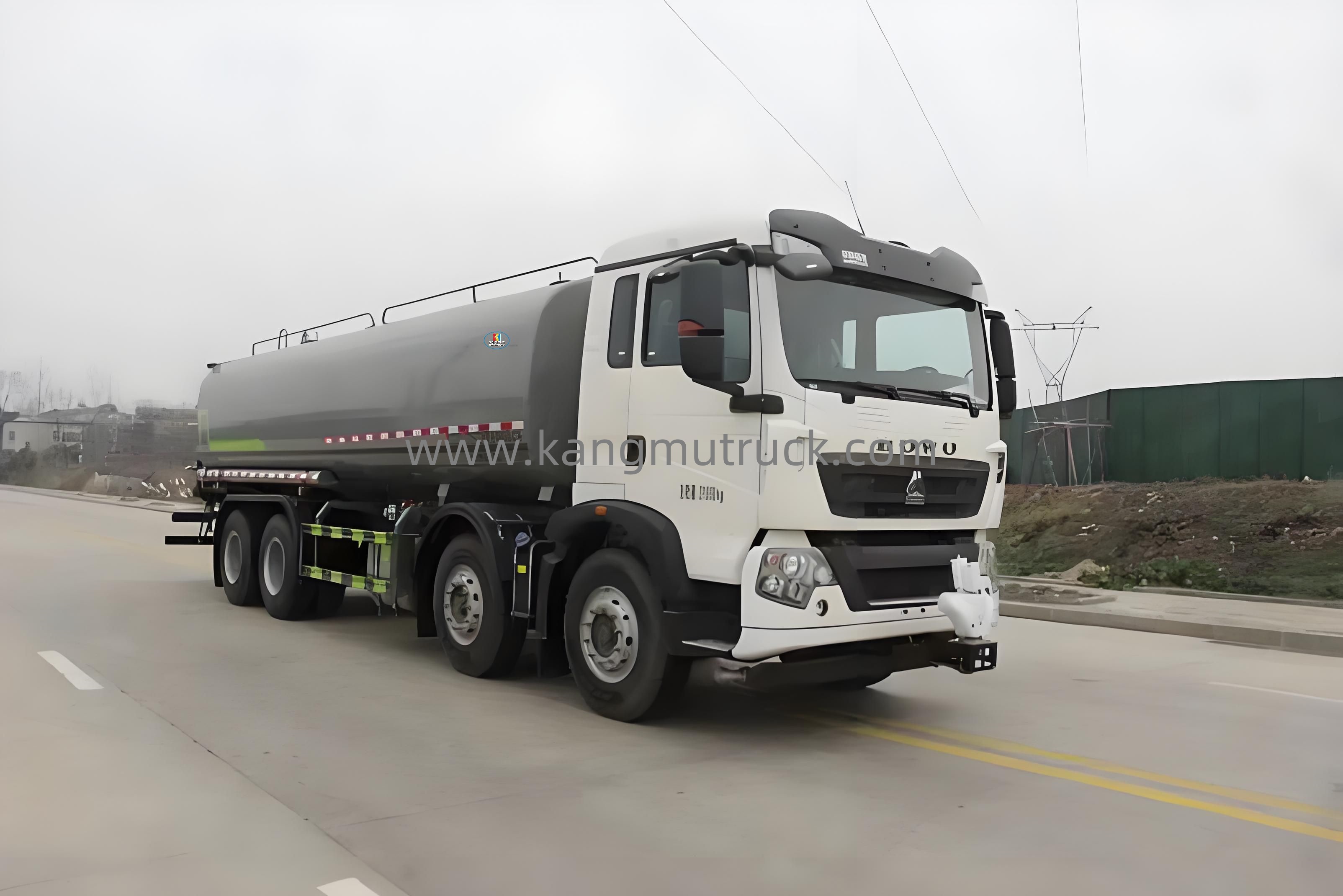 Sinotruk howO tx man350 hp 28 cbm vumbi kukandamiza lori