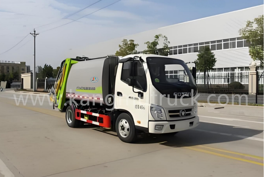 Foton Ollin 142HP 5Cbm Compression Garbage Truck