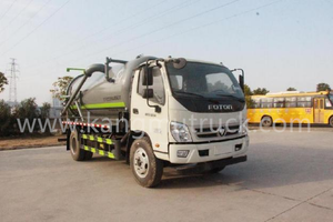 Foton Ollin Yunnei150HP 8Cbm Sewage Suction Truck