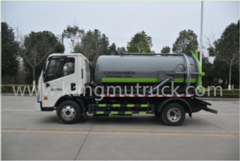 Foton H2 4Cbm Sewage Suction Truck