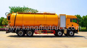 Sinotruk Howo 32Cbm Combi Suction And Jetting Truck