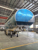 China Hubei Kangmu High-end 48cbm Aluminum Alloy Bulk Feed Trailer