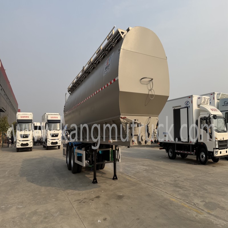 High-end 43cbm Carbon Steel And Aluminium Alloy Livestock Transport Trailer
