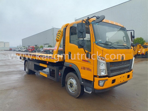 Howo 4500mm Srednja razdalja drsna platforma Recovery Tow Truck