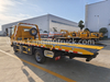 Howo 140hp Heavy Duty Wrecker Recovery Truck Truck Flat Bed Sled Bed Tow Truck