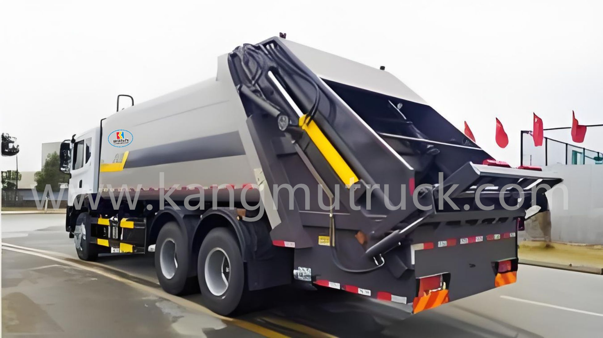 Dongfeng Huashen T5 22Cbm Compression Garbage Truck