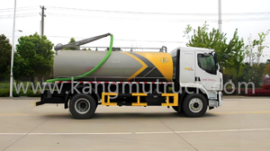 Dongfeng LZM M3 14Cbm Cesspit Emptier And Suction Truck