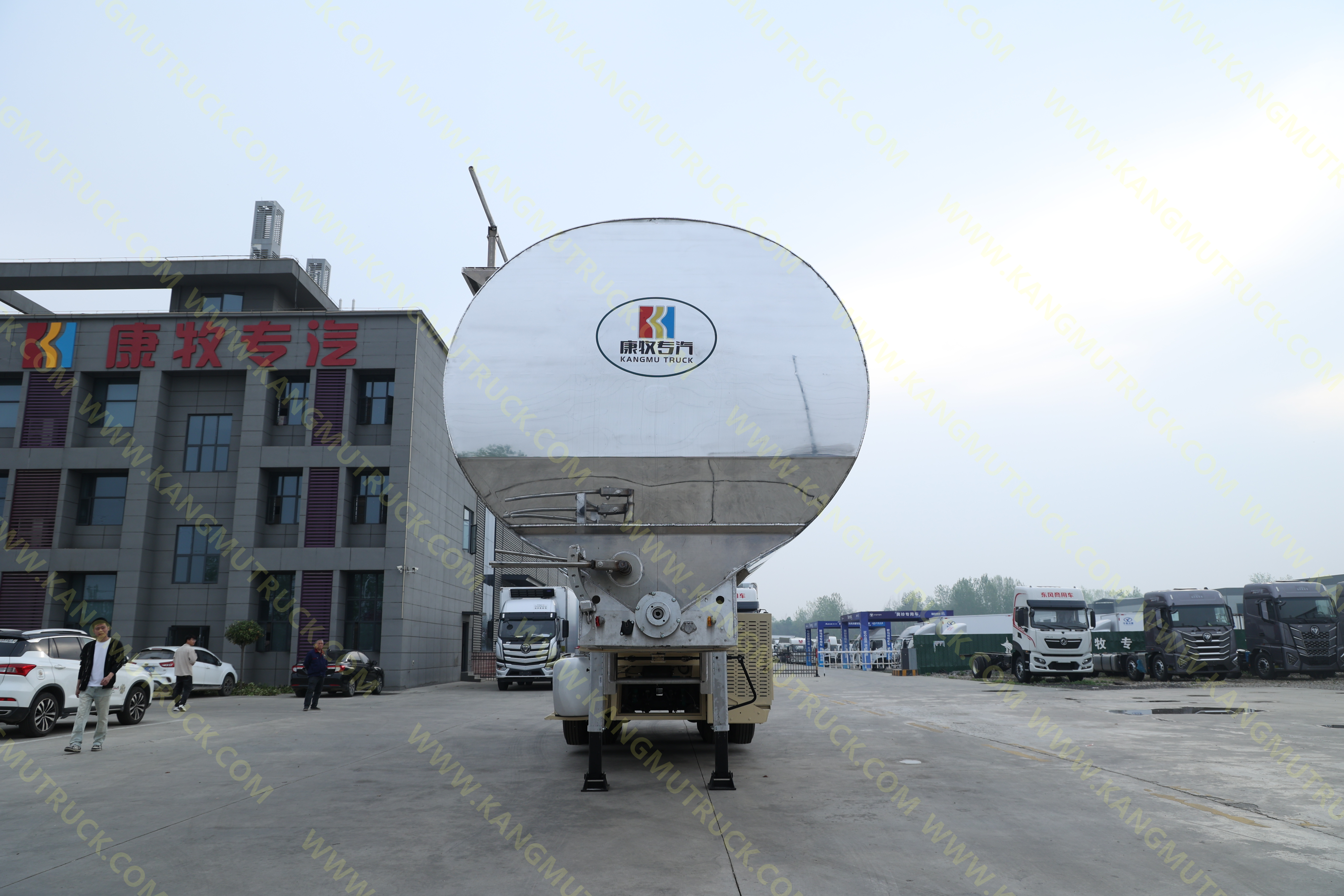 China Hubei Kangmu High-end αλουμινίου χύμα τροφοδοσίας χύδην τροφοδοσίας